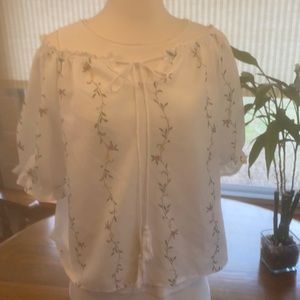 Blouse off shoulder